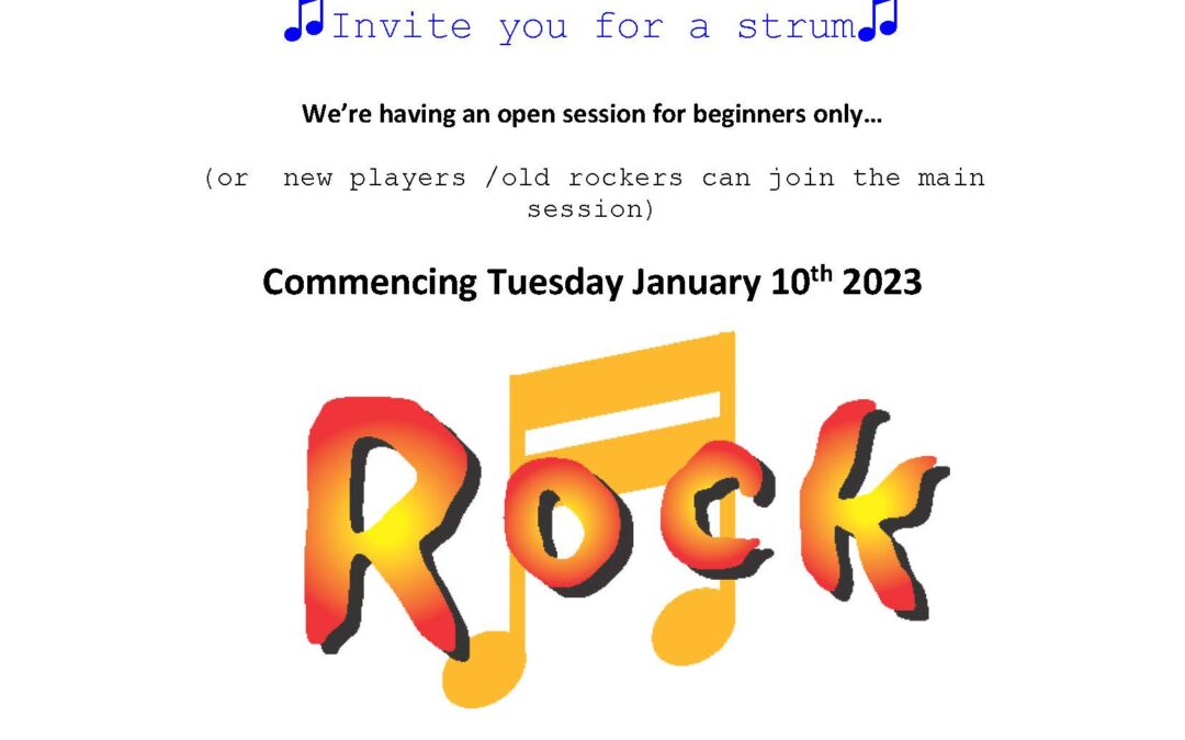 COME AND JOIN OUR UKULELE GROUP